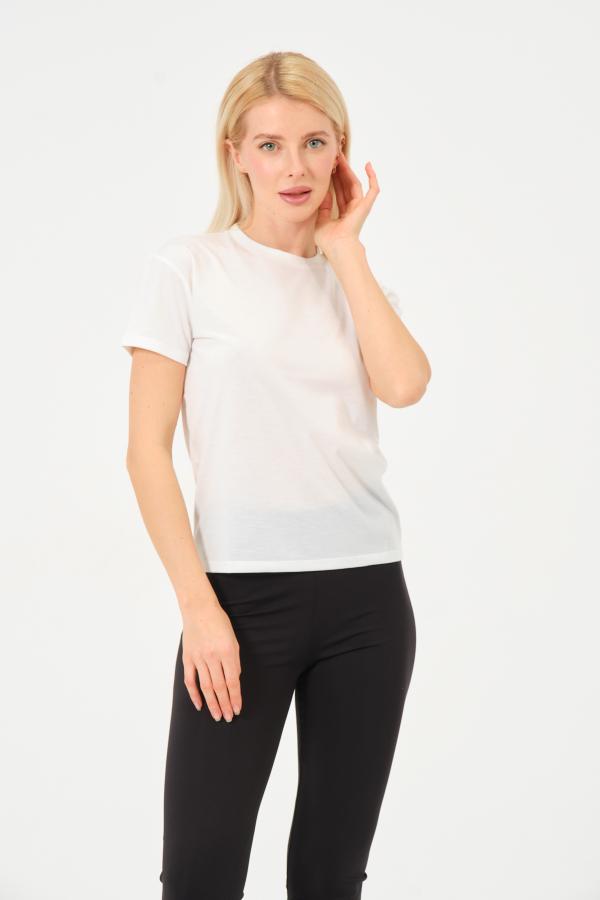 Gaia Kadın Tshirt Offwhite